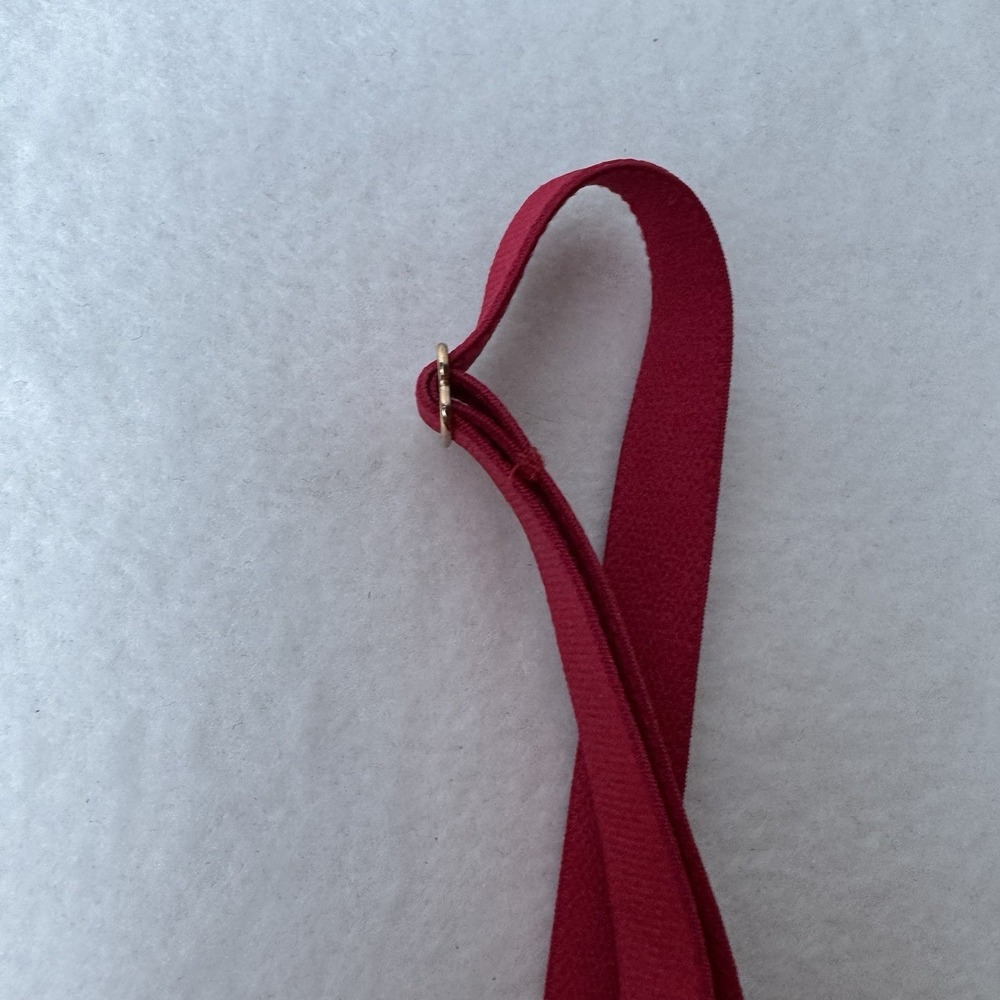 Victoria's Secret Dream Angels Push Up Without Padding Red Lace 36D Adjustable - Picture 8 of 10
